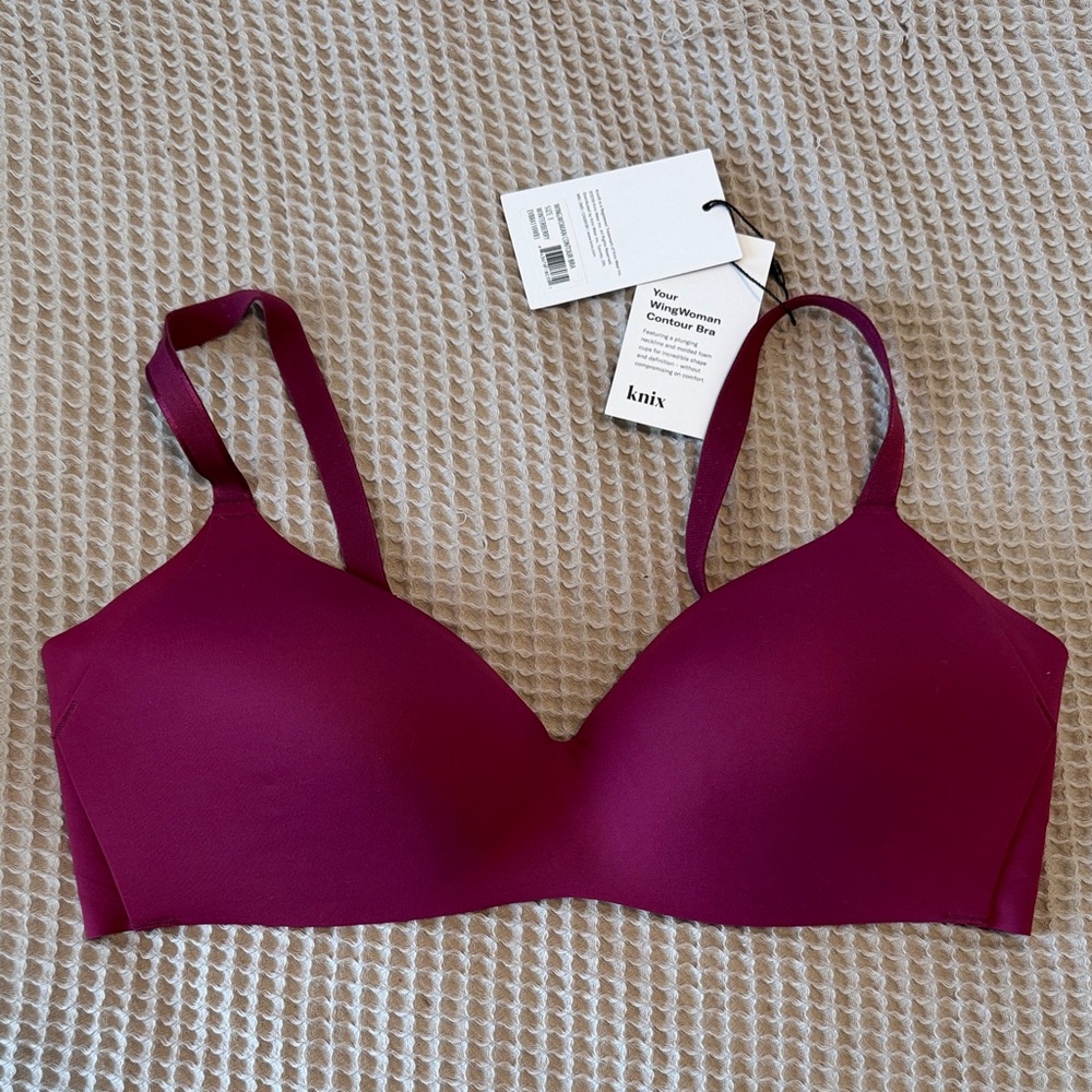 Knix Women's Deep Purple Bra